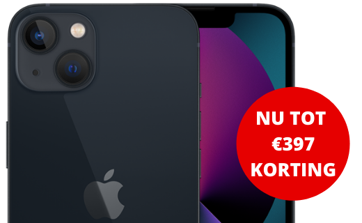 iPhone 13 is nu tot € 397 korting en 3 maanden gratis op Apple TV+!