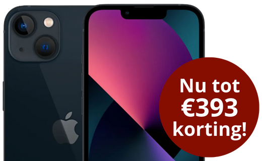 De iPhone 13 nu tot €393 voordeel! 