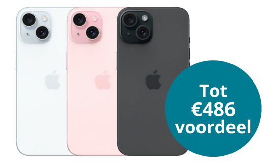 Runners deal: De iPhone 15 nu tot €486 voordeel! 