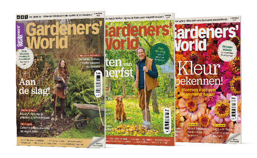 Ontvang tot 43% korting op een Gardeners' World Magazine abonnement